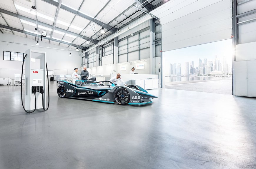 ABB TO SUPPLY CHARGING TECHNOLOGY TO GEN 3 CARS RACING IN ABB FIA FORMULA E WORLD CHAMPIONSHIP